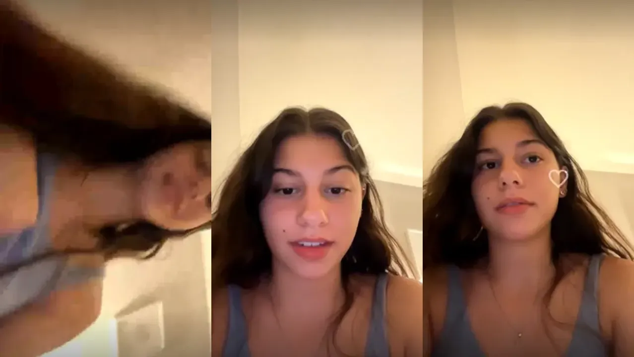 Carlieevall Teases With Her Tits