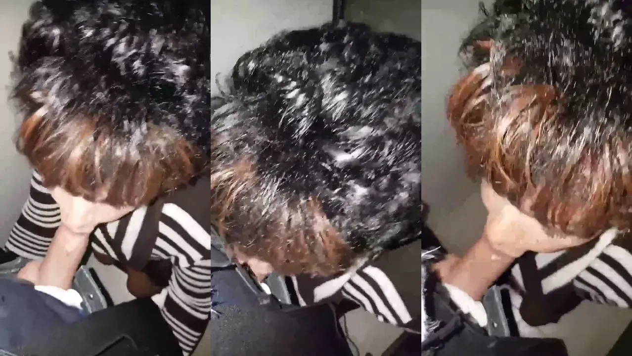 Maman Congolaise avec de la Crème Éclaircissante sur le Visage Suce Vite Son Voisin Avant Que Son Mari Rentre Porn Renoie Vidéo Leaks