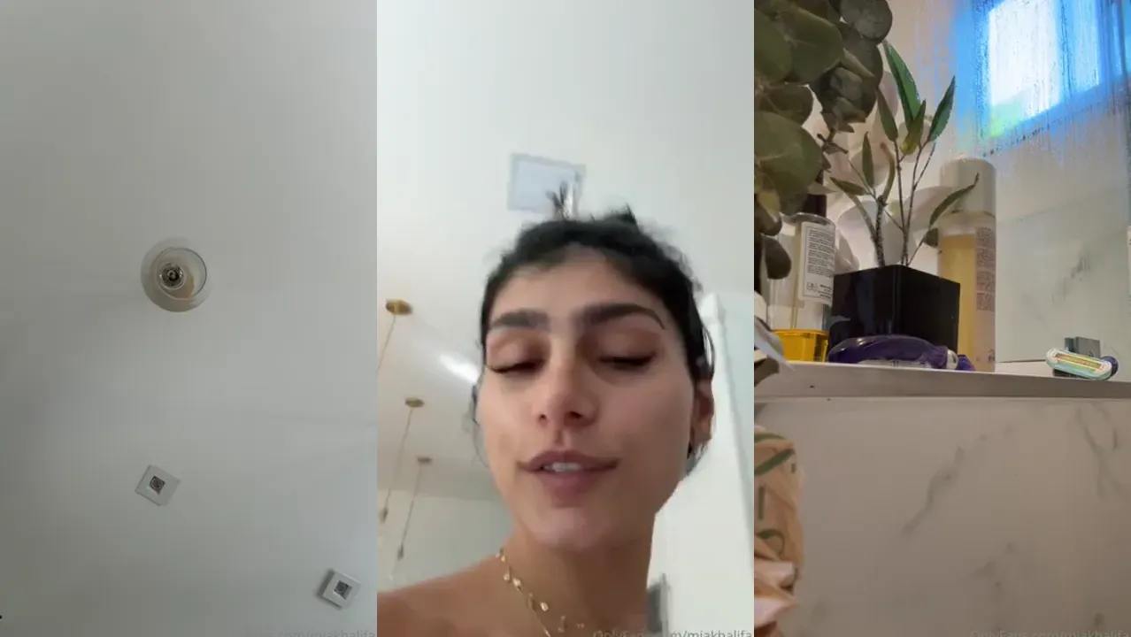 Mia Khalifa - Nude Se Prepare pour la journée