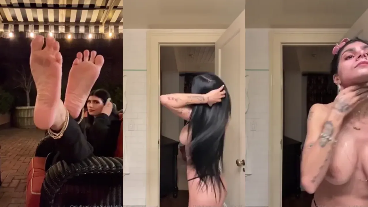 Mia Khalifa Show Flaunting Her Curves & Tits