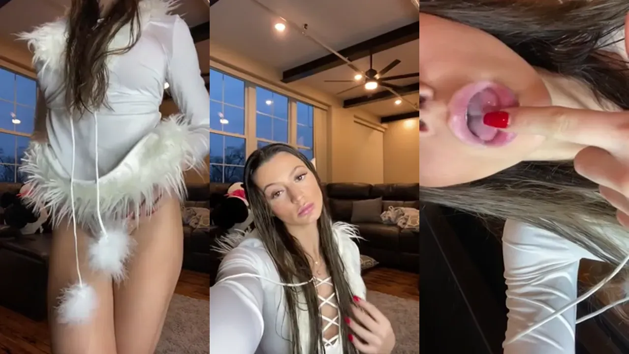 Elf Jakara Bella Licks Her Finger Seductively