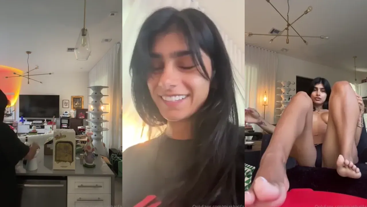 Mia Khalifa Does Her Morning Coffee Nude