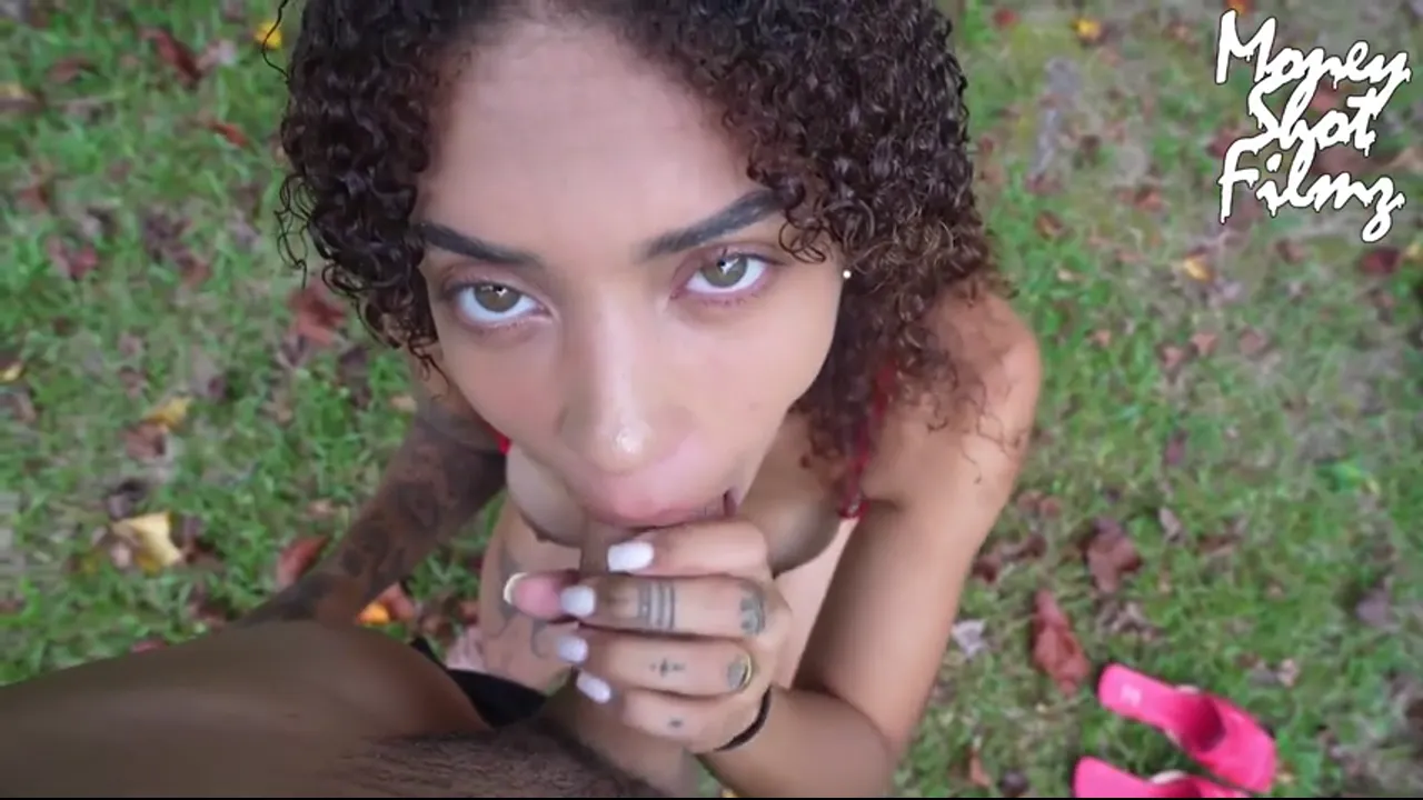 Hannah Marie Outdoor Blowjob