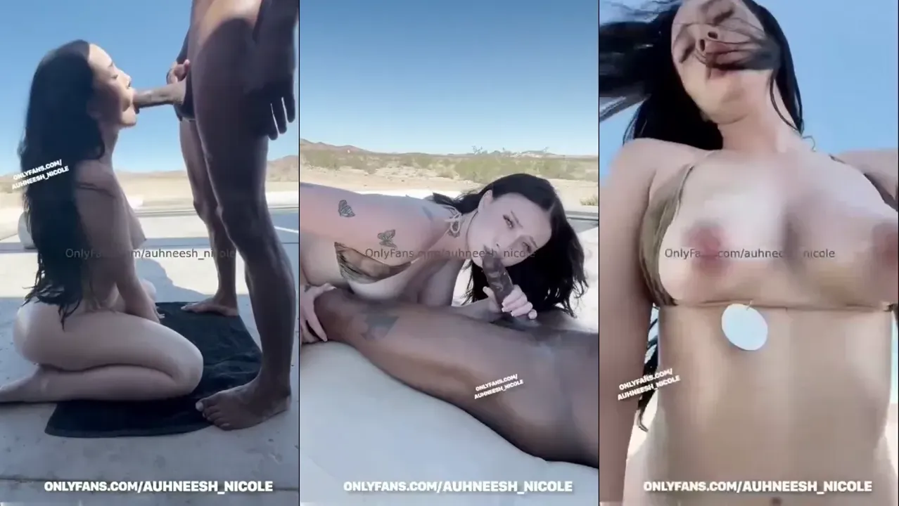 Auhneesh Nicole Sextape Devient Coquine dans Cet Hôtel en Plein Air BBC Vidéo Porno Leaks